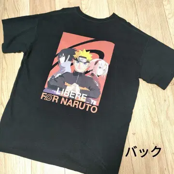 LIBERE FOR NARUTO 나루토 T셔츠 블랙 M 리베레