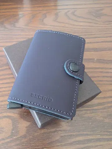SECRID Mini Wallet MM 다크 퍼플