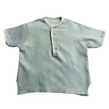 50s Vintage Henry Neck Sweat '4 buttons'