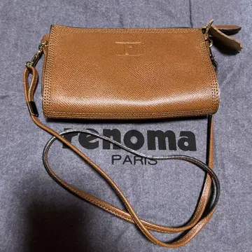 Renoma 레노마 브라운 가죽 숄더백