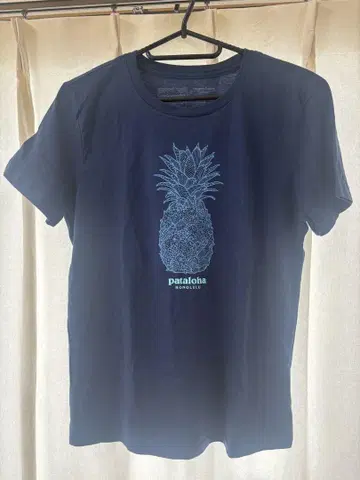 patagonia 파인애플 프린트 T셔츠 XS