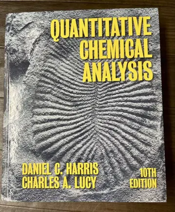 QUANTITATIVE CHEMICAL ANALYSIS 해리스 분석 화학