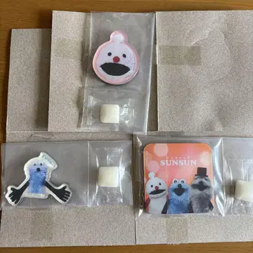 퍼펫 스슨 캐릭터 마그네츠 레어 논논 Fuun