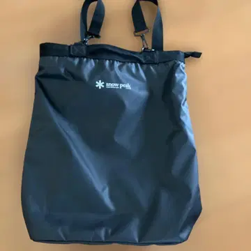 Snow Peak 2way 백 토트백 백팩