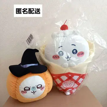 치이카와 모몽가 크레이프 복권 A상 프라이즈 BIG 봉제 인형 세트
