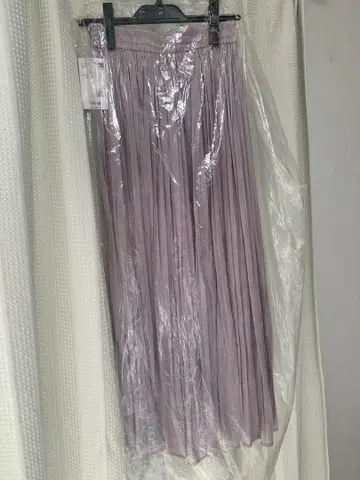 연보라 플리츠 스커트 S/M