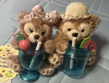 테이스티 썸머 서프라이즈 더피 & 셰리메이 봉제인형 참