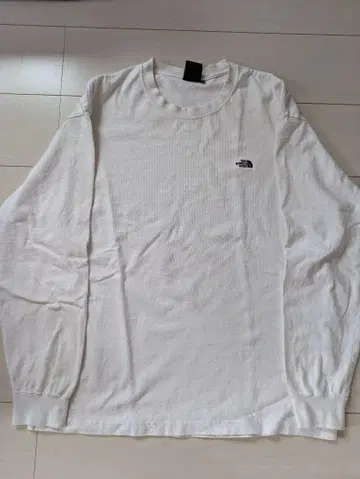 THE NORTH FACE 긴팔 T셔츠 XL 화이트