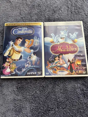 신데렐라 & 알라딘 2 DVD