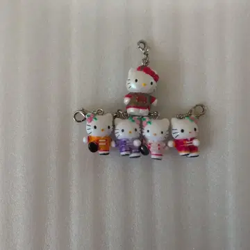 고토치 키티 지퍼 마스코트 5개 세트