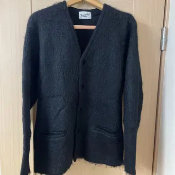 텐더 로인 모헤어 가디건 블랙 M