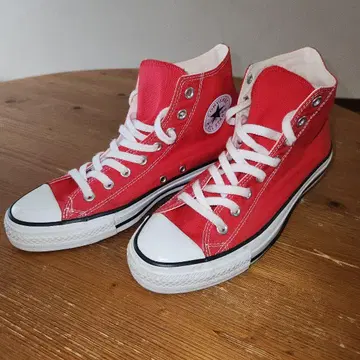 새상품급!! CONVERSE ALL STAR 레드 스니커즈