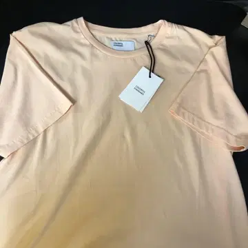 COLORFUL STANDARD 피치색 티셔츠 S 사이즈