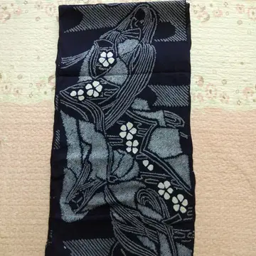 유카타 옷감 남색