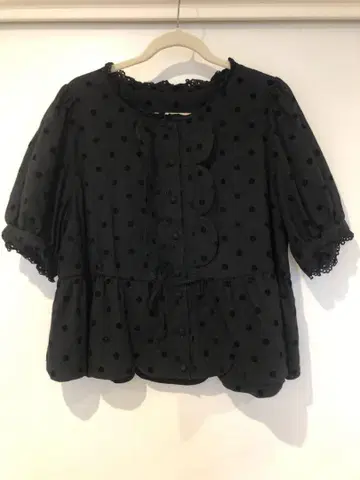 yukiemon 도트 블라우스 fl5