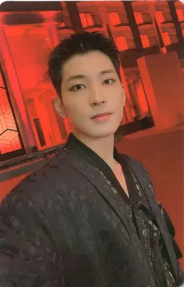 SEVENTEEN FML WONWOO 트레이딩 카드 연보라