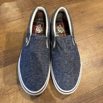 VANS 네이비 슬립온