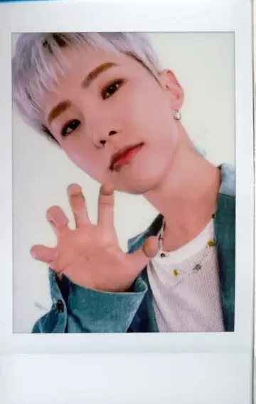 SEVENTEEN Hanabi HOSHI 인스턴트 포토 카드 셀피