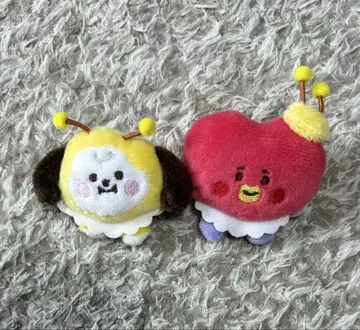 BT21 인형 배지 CHIMMY, TATA