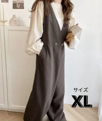 [미사용] 클래시컬 엘프 마 혼방 와이드 올인원 XL 사이즈