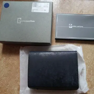 박스형 새상품 Kawaoto 반지갑 남성용 지갑 9280엔 짙은 남색