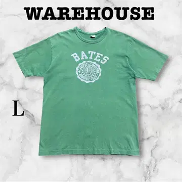 WAREHOUSE 웨어하우스 칼리지 T셔츠 싱글 스티치 L