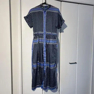ZARA 페이즐리 롱 원피스 XS