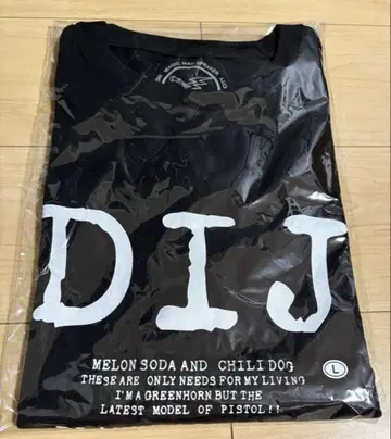 블랭키 제트 시티 DIJ 티셔츠 L 블랙 BJC 팝업