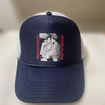 ACAPULCO GOLD 아카풀코 골드 메쉬 캡 네이비