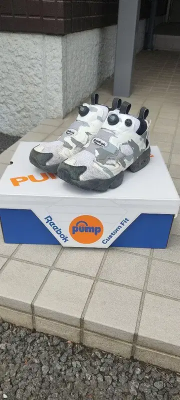 Reebok Insta Pump 카모플라쥬 스니커즈
