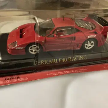 FERRARI F40 RACING 미니카 빨간색 1/43 미니카