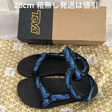 미사용 새상품 teva 테바 남성용 오리지널 유니버설 blue 28cm