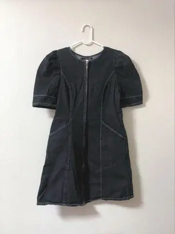 노카라 데님 원피스