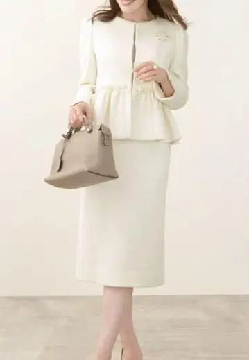 liala x pg liala 리알라피지 페플럼 트위드 셋업