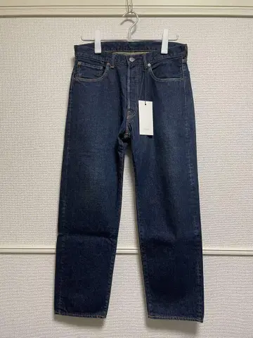 A.PRESSE / 워시드 데님 팬츠 E INDIGO