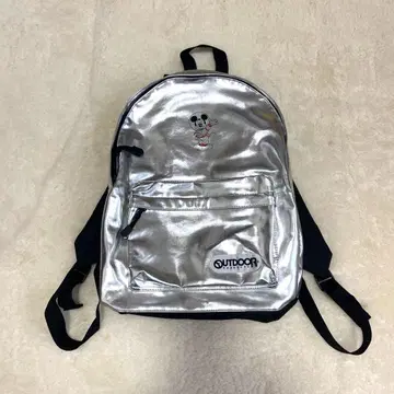 Mickey OUTDOOR 90th metallic backpack