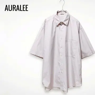AURALEE 20SS WASHED FINX TWILL BIGSHIRTS