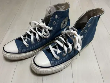 CONVERSE 블루 하이컷 스니커즈 6.5