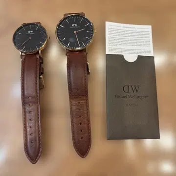 Daniel Wellington 손목시계 페어 워치 다니엘 웰링턴