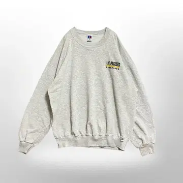 러셀 애슬레틱 맨투맨 트레이너 구제 의류 USA 제작 그레이 XXL