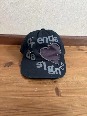 PRENDA DESIGN CO VINTAGE BALL CAP BLACK
