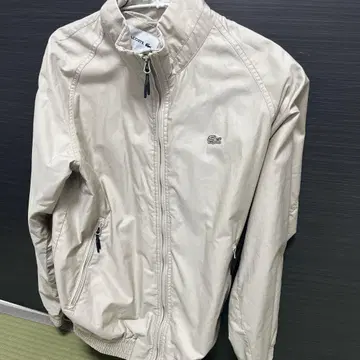 발수 코튼 블루종 LACOSTE 라코스테 자켓