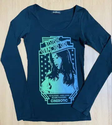 HYSTERIC GLAMOUR 여성용 긴팔 T셔츠