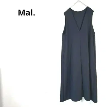 새상품 Mal. [40] rerere님 오버롤 스커트 블랙 예쁨