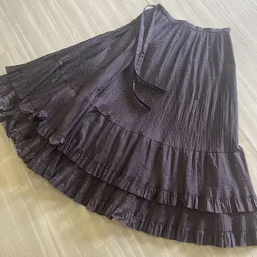 agnes b 롱 스커트