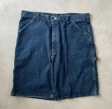 Wrangler 다크 블루 숏팬츠 jorts