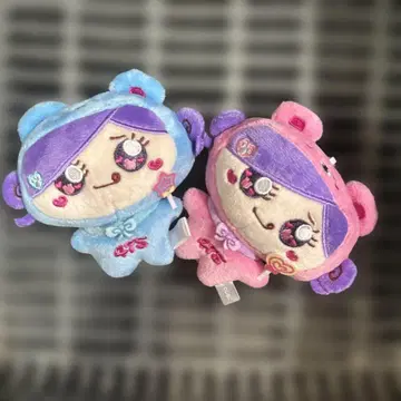 시나 쿠마 마스코트 봉제 인형 2색 세트