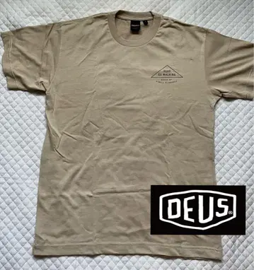 DEUS 데우스 티셔츠 베이지 박스 남성용 여성용