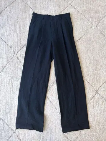 AURALEE LINEN SILK SUMMER TWEED SLACKS 3