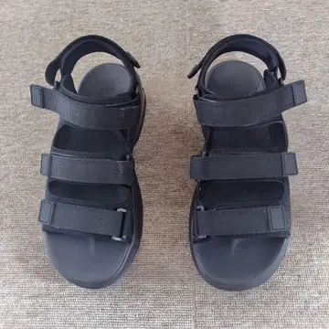 스포츠 샌들 블랙 3 스트랩